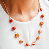Orange Blossom Delicate Necklace